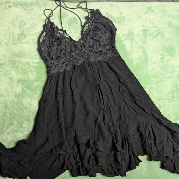 Free People Women's Adella Slip Dress Large - Picture 3 of 7